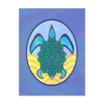 Knot Turtle Notes Card postcards