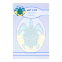 Knot Turtle Personalized Stationery
