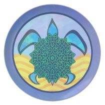 Knot Turtle Plate