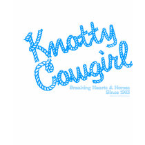 "KNOTTY COWGIRL" Hoodie t-shirts