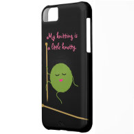 Knotty Knitter Funny iPhone 5 Case