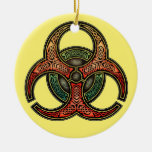 Knotwork Biohazard Pendant/Ornament