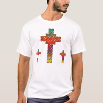 Knotwork Crosses t-shirts by reikiwaves Knotwork Crosses t-shirts