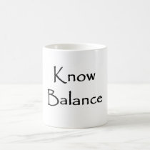 Know Balance mugs by randomshops Know Balance mugs