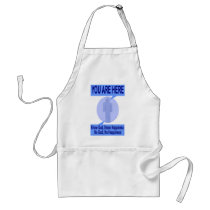 Know God, Know Happiness. No God, No Happiness aprons