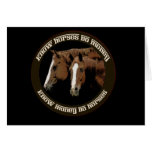Know Horses No Money Greeting Card
