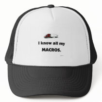 Know my macros hats