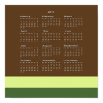 Know the Date Calendar Poster posters