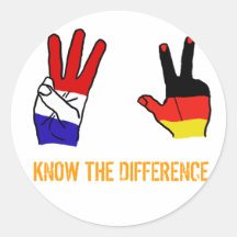 KNOW THE DIFFERENCE STICKER