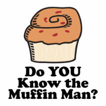 know the muffin man photo sculptures