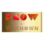 Know the Unknown Photo Card