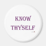 Know Thyself Fridge Magnets