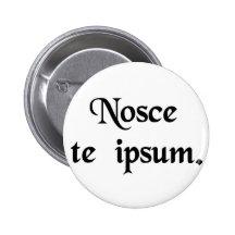 Know thyself. pin