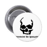 know thyself pinback button