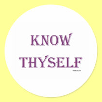 Know Thyself stickers