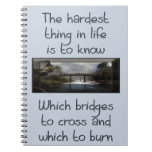 Know Which Bridge Note Book