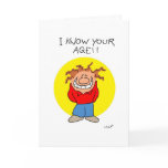 Know Your Age cards