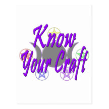 Know Your Craft Postcard