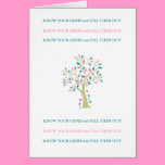 KNOW YOUR GENES & FILL THEM OUT! cards