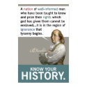 Know Your History! posters