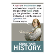 Know Your History! posters