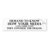 Know Your Media Bumper Stickers