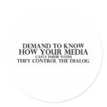 Know Your Media stickers