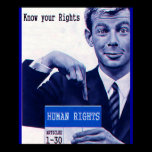 Know Your Rights - Human Rights Poster posters