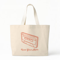 Know Your Roots - Cassette Pink bags