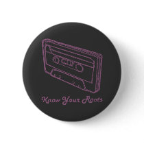 Know Your Roots - Cassette Purple buttons by Palette8Bit Know Your Roots - Cassette Purple buttons