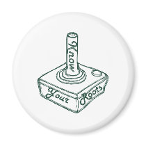 Know Your Roots - Joystick Green magnets