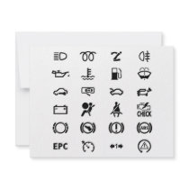 Know Your Warning Signs invitations by MeisterGaugeFaces Know Your Warning Signs invitations