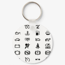 Know Your Warning Signs keychains