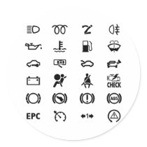 Know Your Warning Signs stickers by MeisterGaugeFaces Know Your Warning Signs stickers