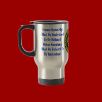 Knowledge Human and Divine mugs