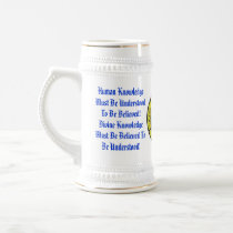 Knowledge Human and Divine mugs