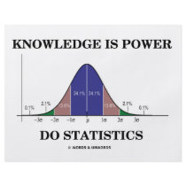 Knowledge Is Power Do Statistics (Stats Humor) flyers