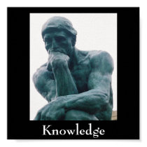 Knowledge poster posters