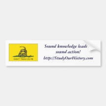 Knowledge Sticker 01 Bumper Sticker