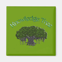 Knowledge Tree Refrigerator Magnets