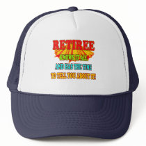 Knows It All Retiree Mesh Hats