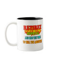 Knows It All Retiree mugs