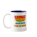 Knows It All Retiree mugs