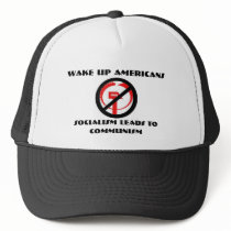 knowtheenemy, Wake Up Americans, Socialism lead... hats by jenniekurono knowtheenemy, Wake Up Americans, Socialism lead... hats