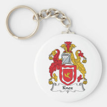 Knox Family Crest Key Chains