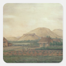 Knox Ranch, Idaho Square Stickers