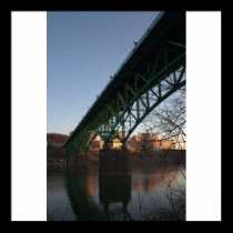 Knoxville Bridge Canvas Print posters
