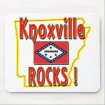 Knoxville Rocks ! (red) mousepads