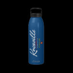 Knoxville Script water bottles