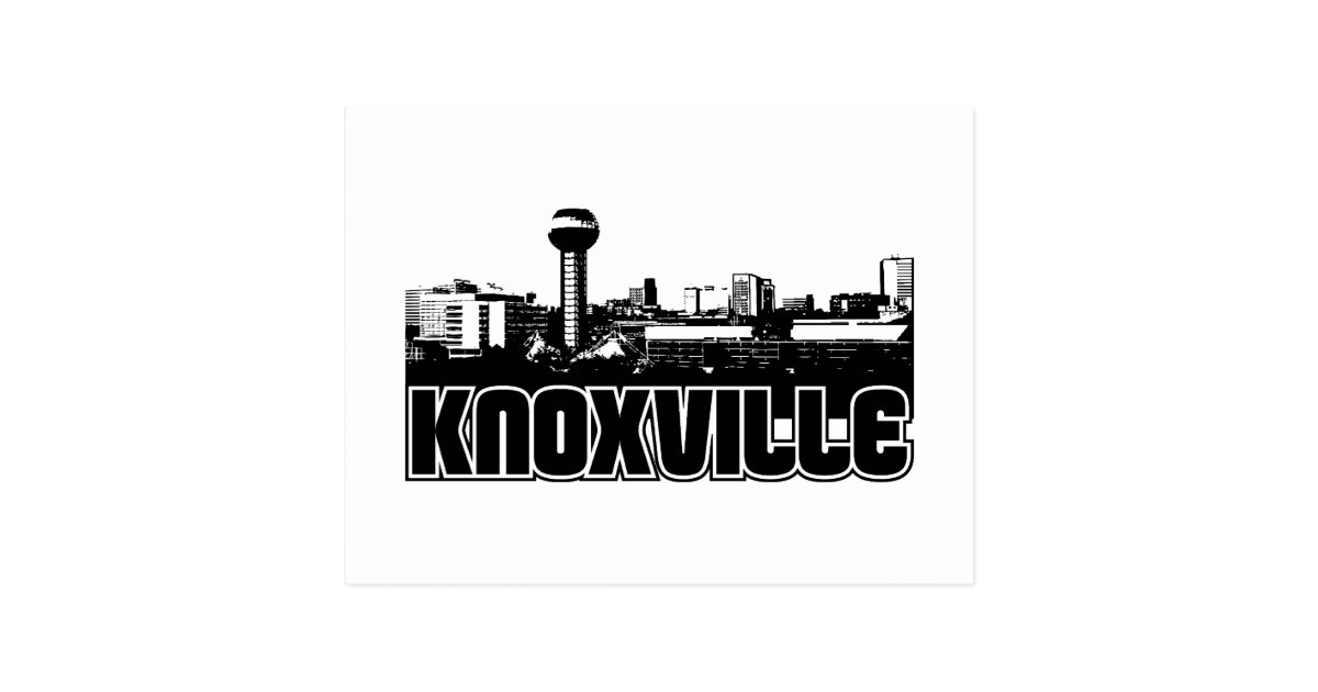 Knoxville Skyline Postcard Zazzle